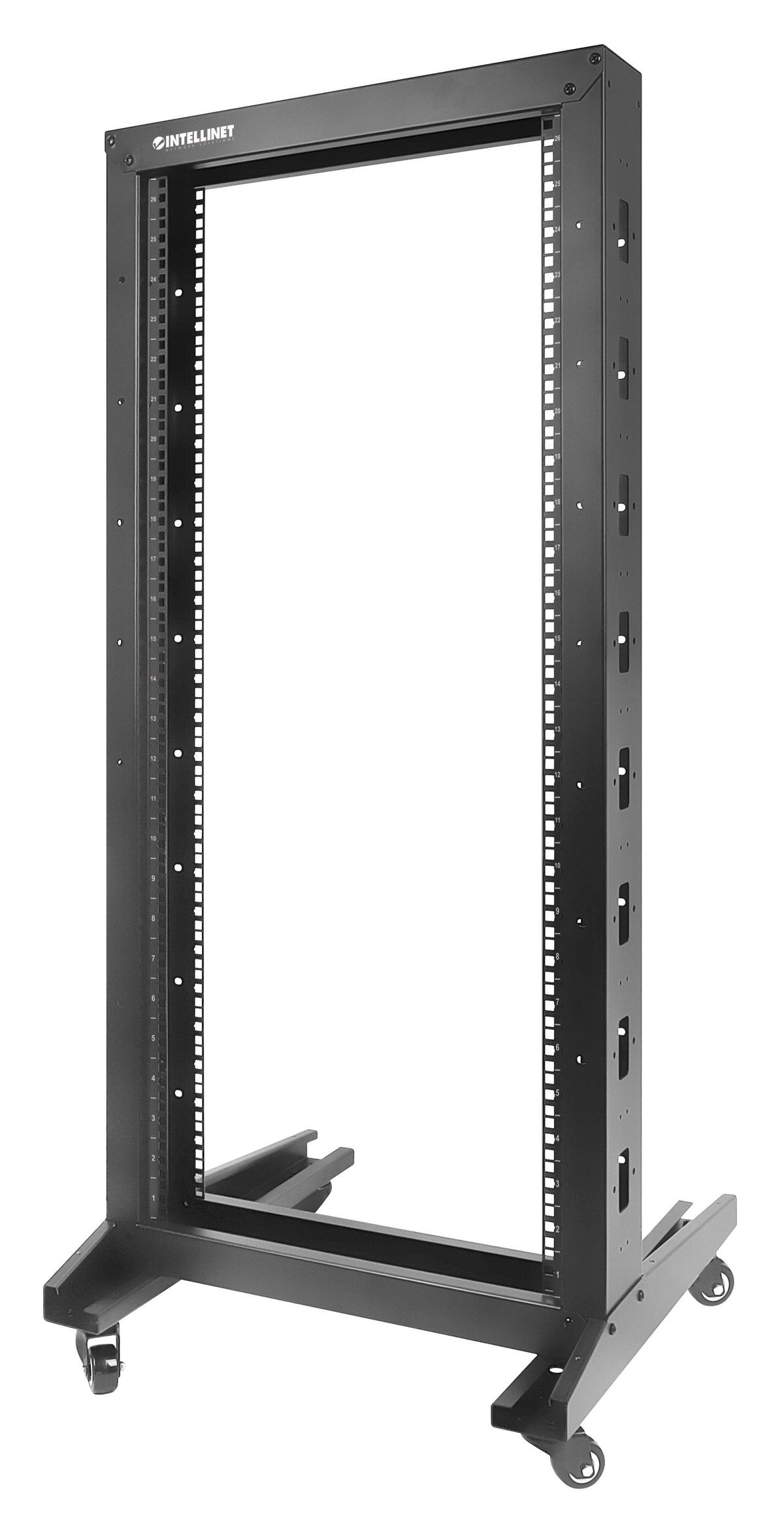 Open Frame Rack 19" 26U 2 Montanti INTELLINET